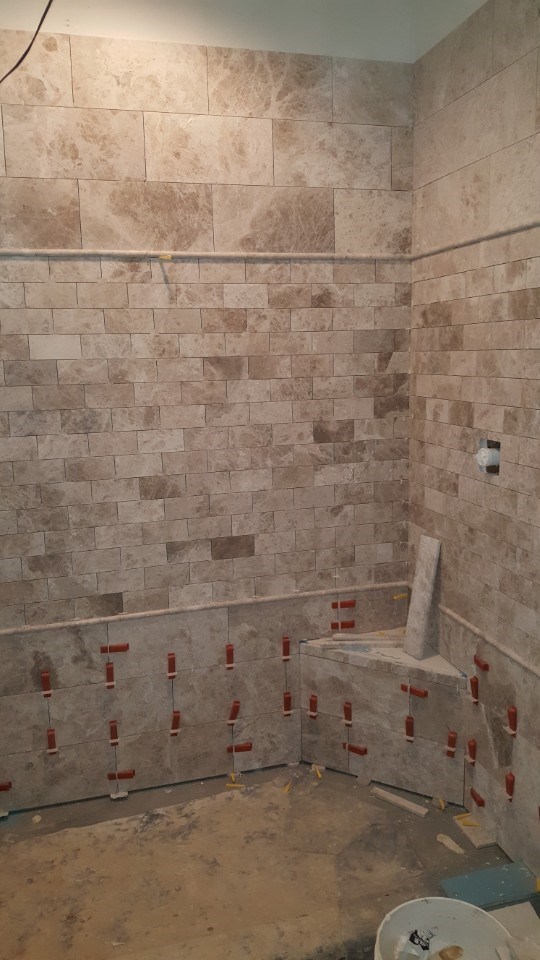 2-shower tile install