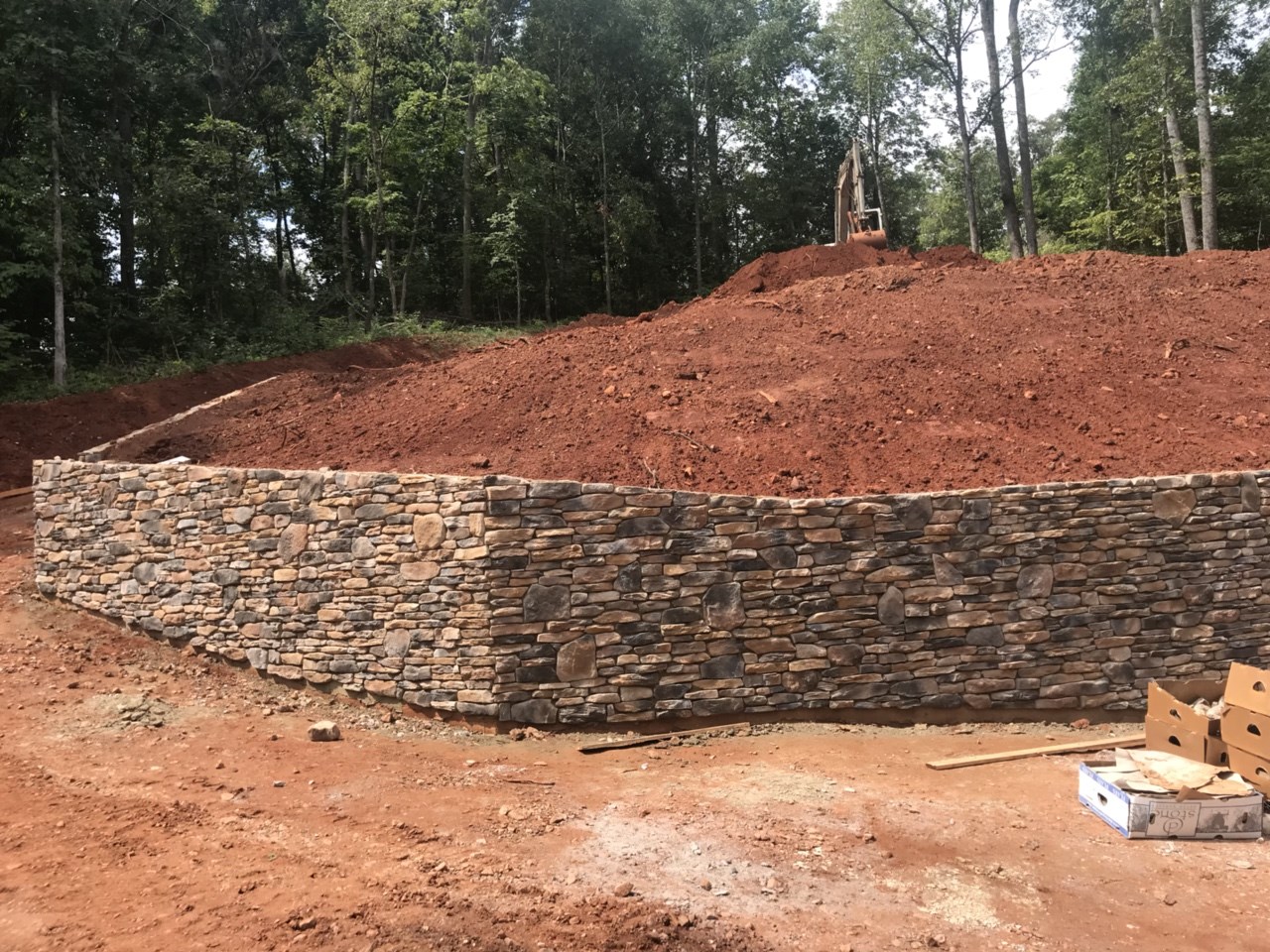 5-retaining walls with stone