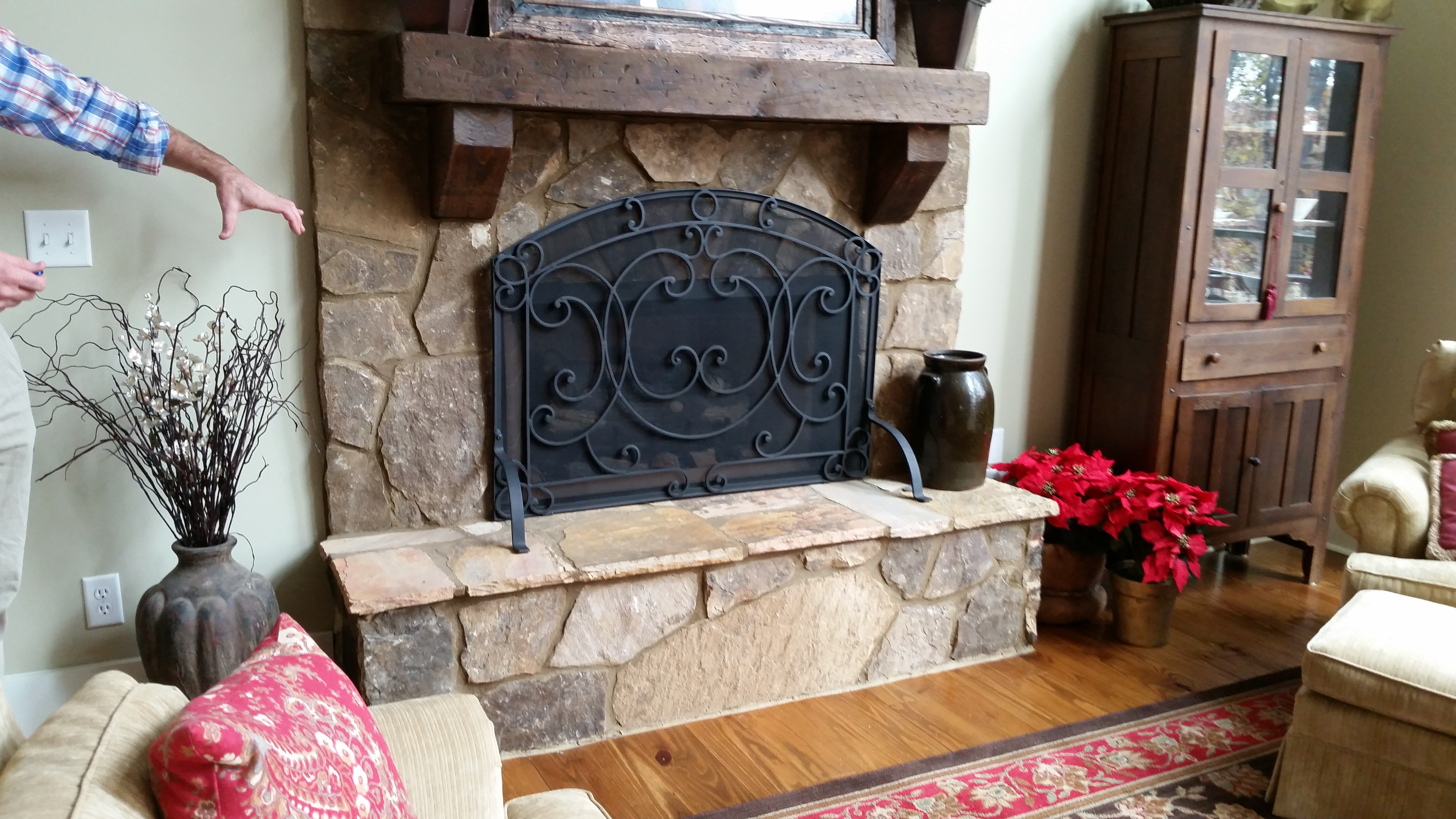 Oliver fireplace