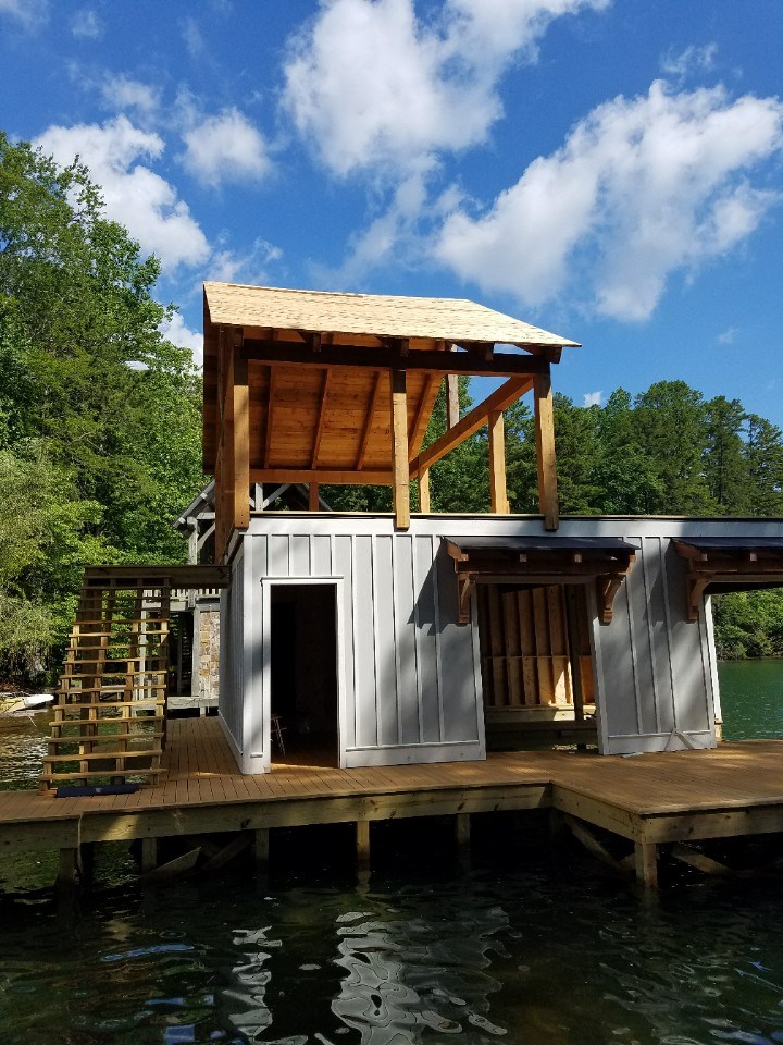 Stallman boathouse front