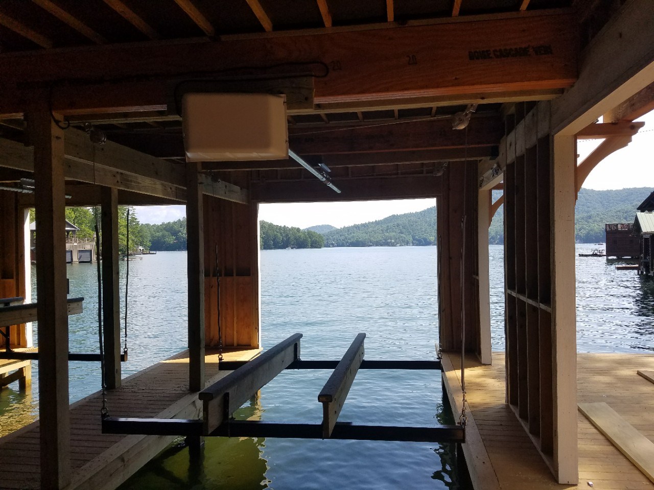 Stallman boathouse interior